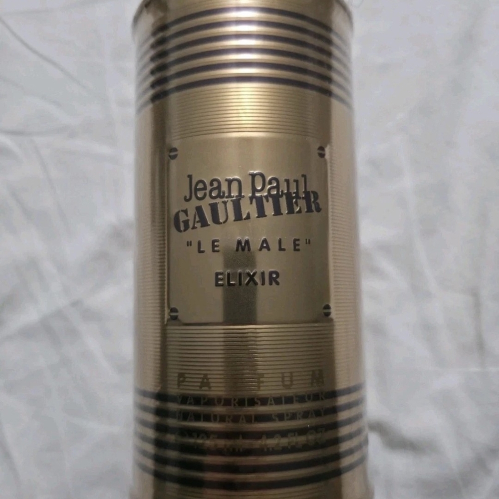 Jean Paul Gaultier Le Male Elixir Parfum for Men – 4.2 oz / 125 ml Cologne Spray